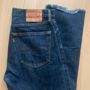 LEVIS 505 DARK DENIM for @senevilay
